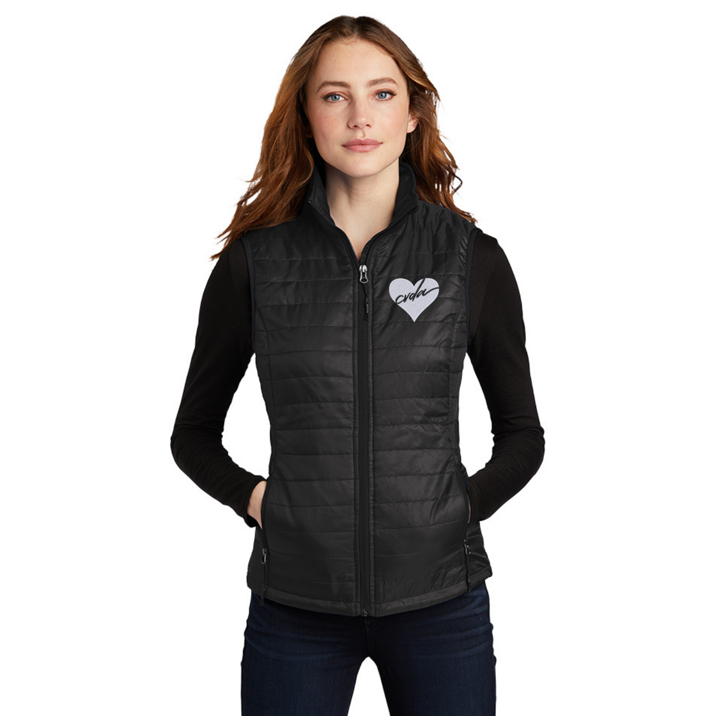 CVDA Embroidered Puffy Vest (4203)