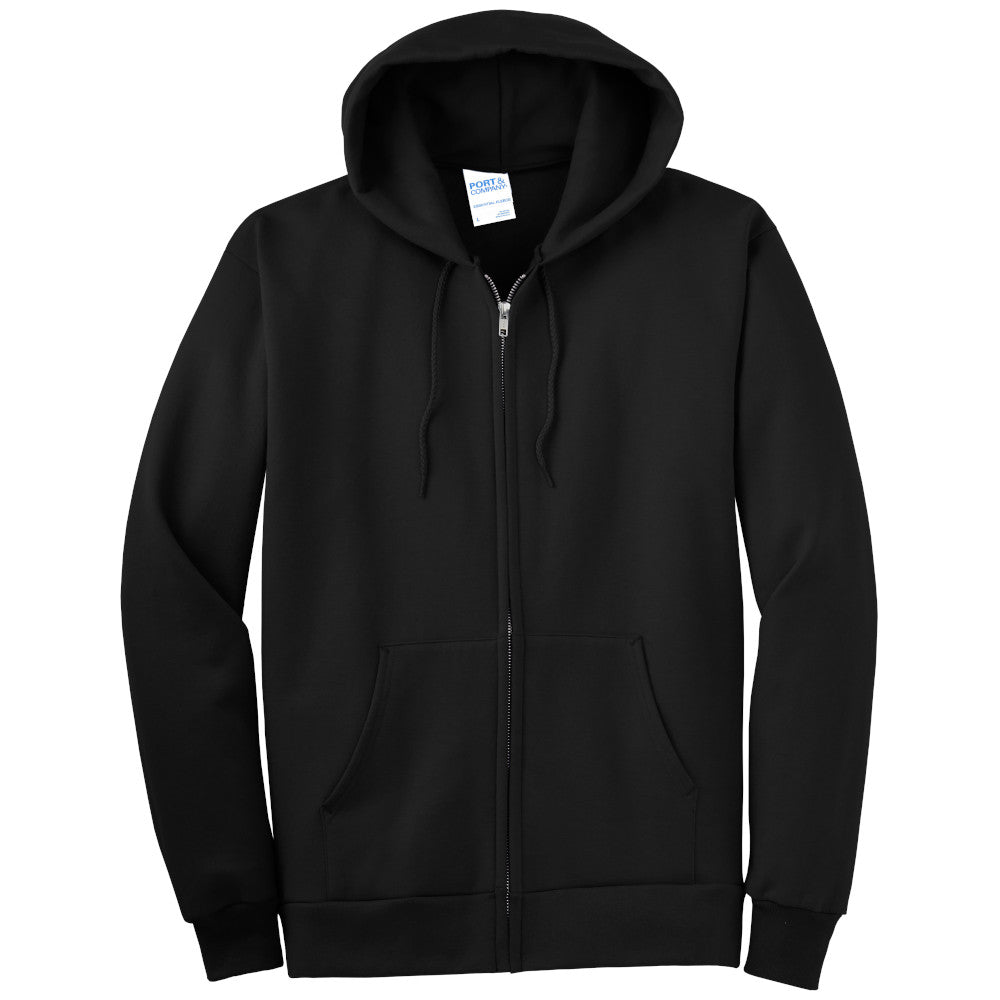 Ewing Young Zip Up Adult Hoodie