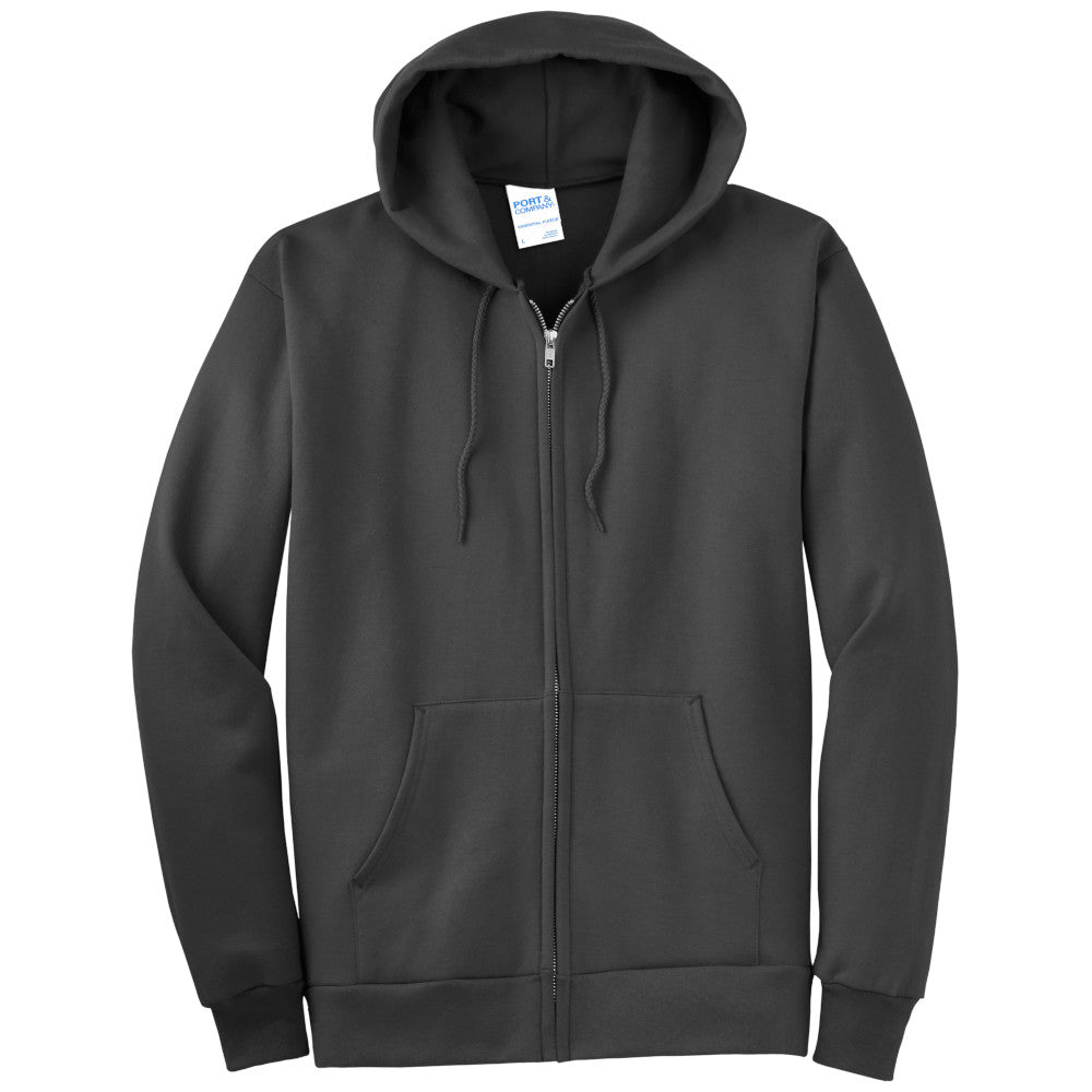 Ewing Young Zip Up Adult Hoodie