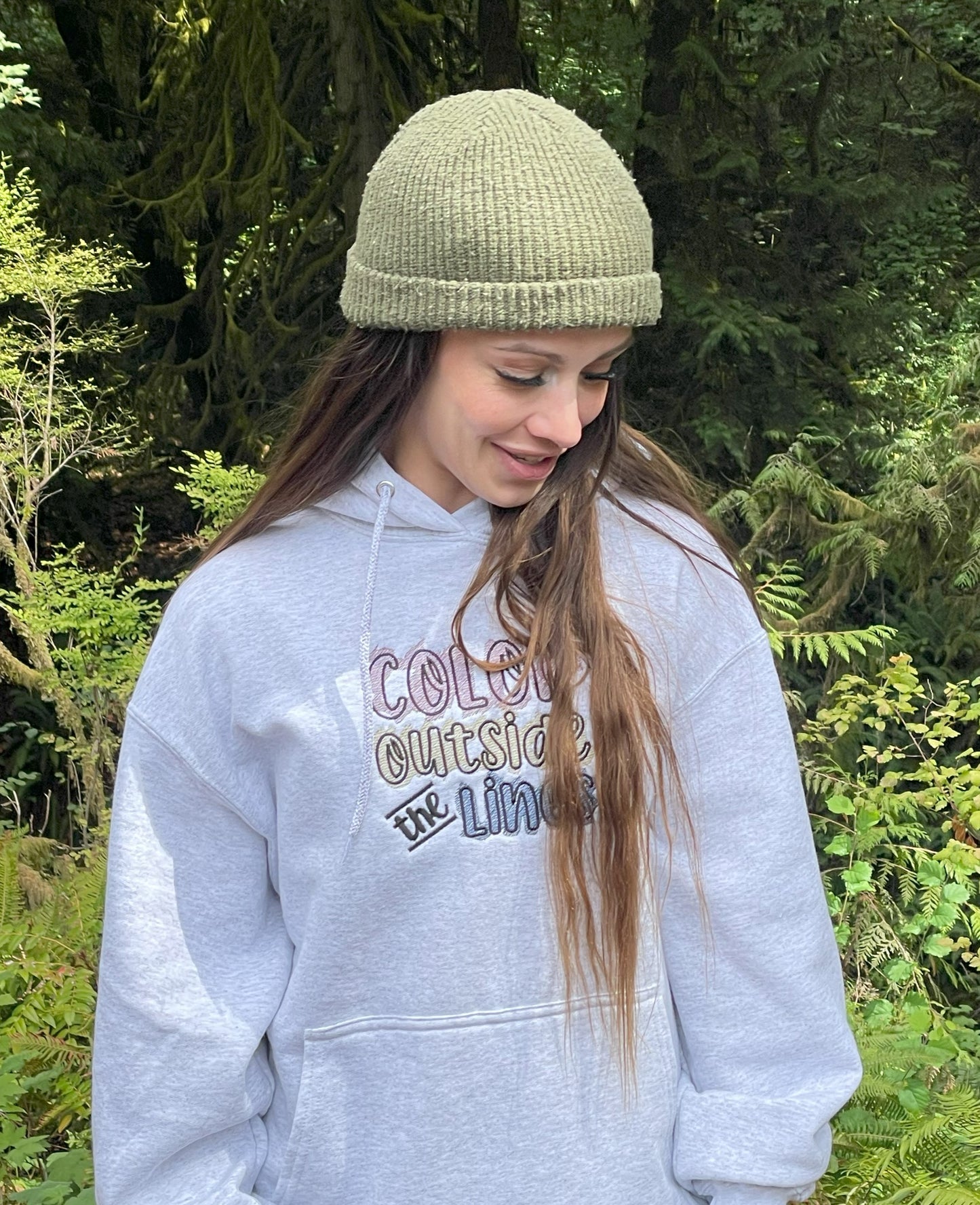 Color Outside the Lines Hoodie - S1006