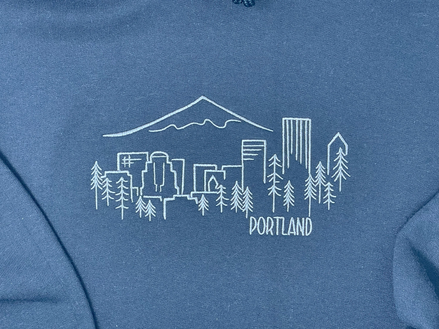 PDX, OR Skyline Hoodie - S1007