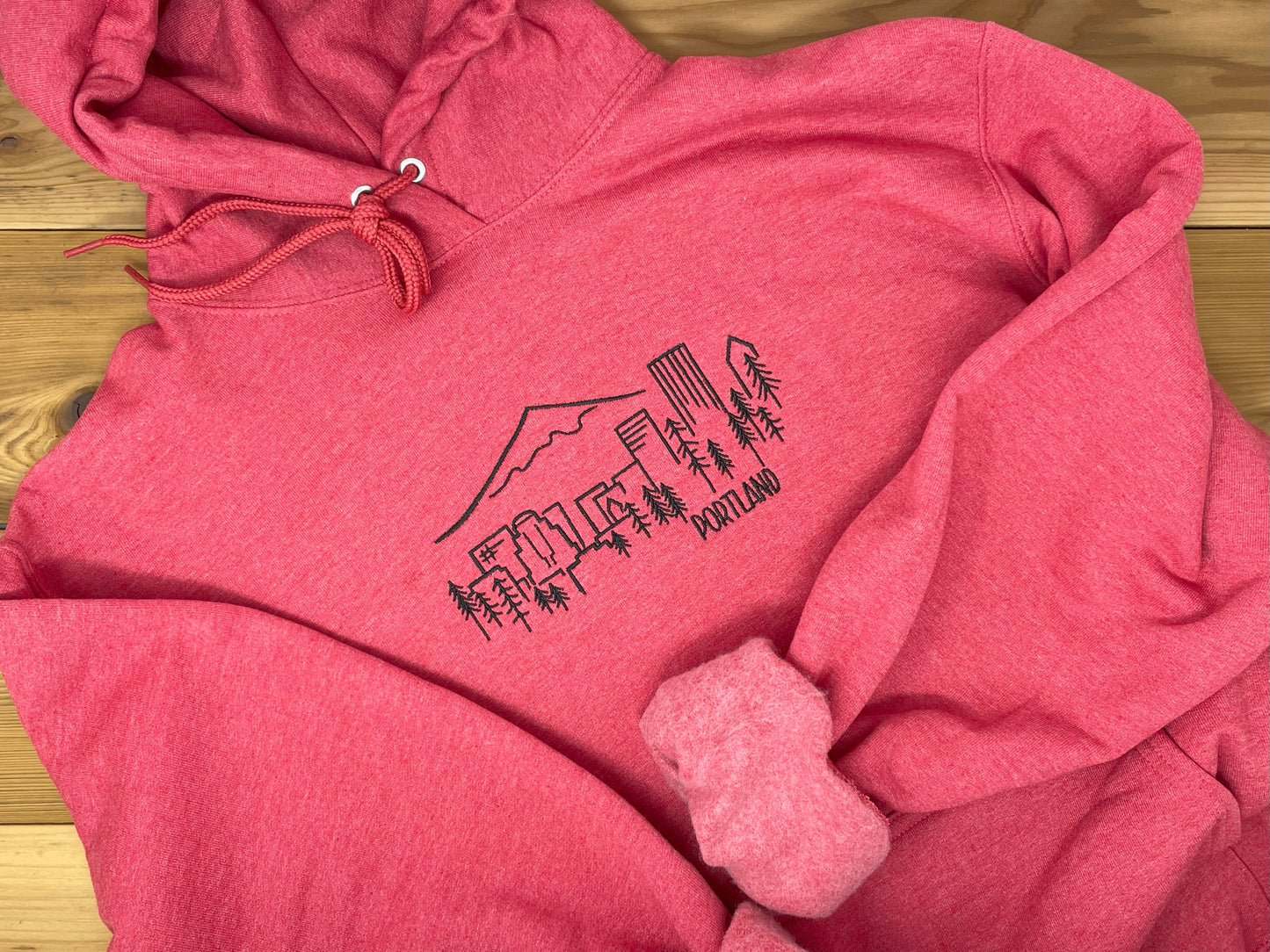 PDX, OR Skyline Hoodie - S1007