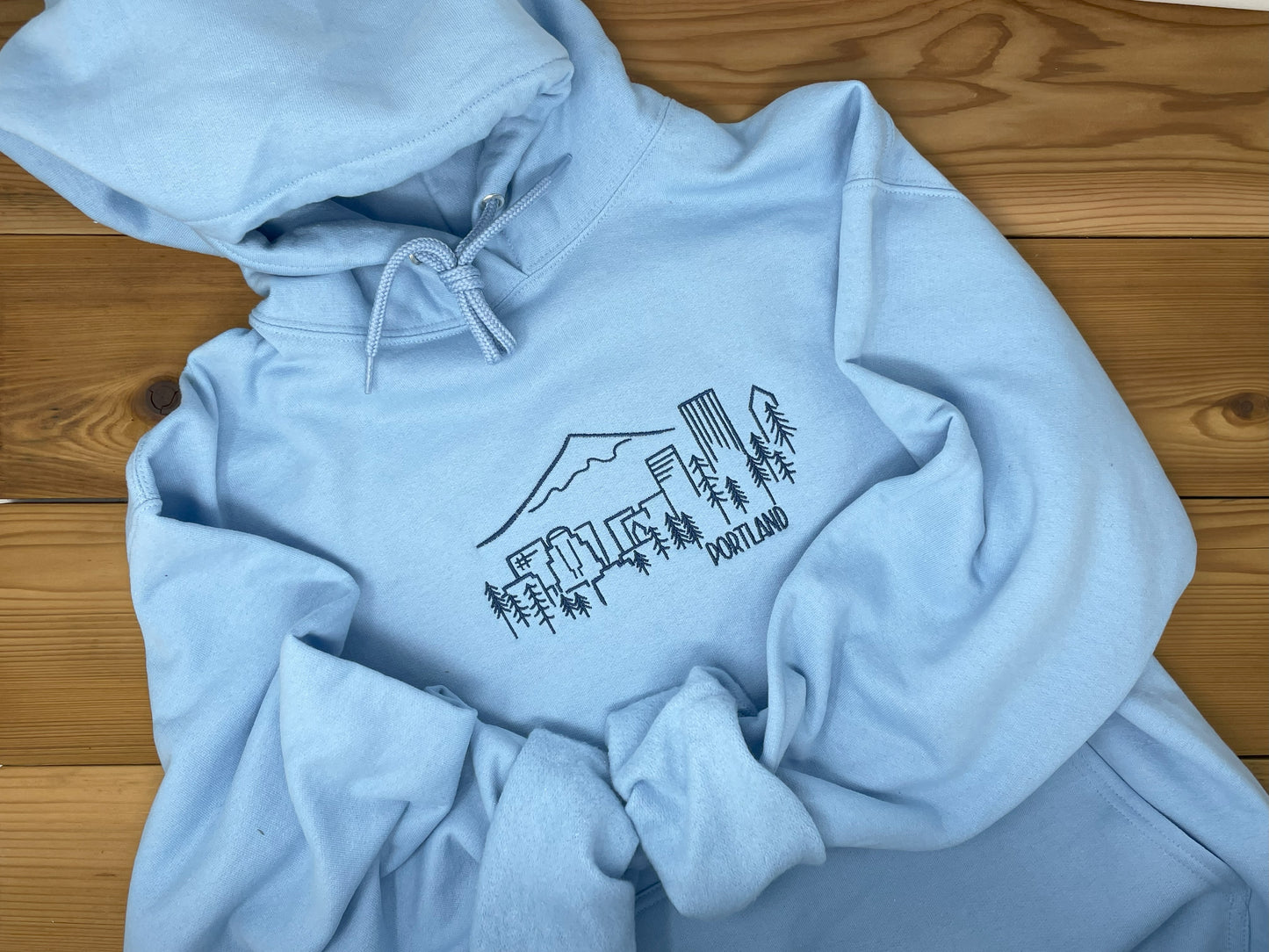PDX, OR Skyline Hoodie - S1007