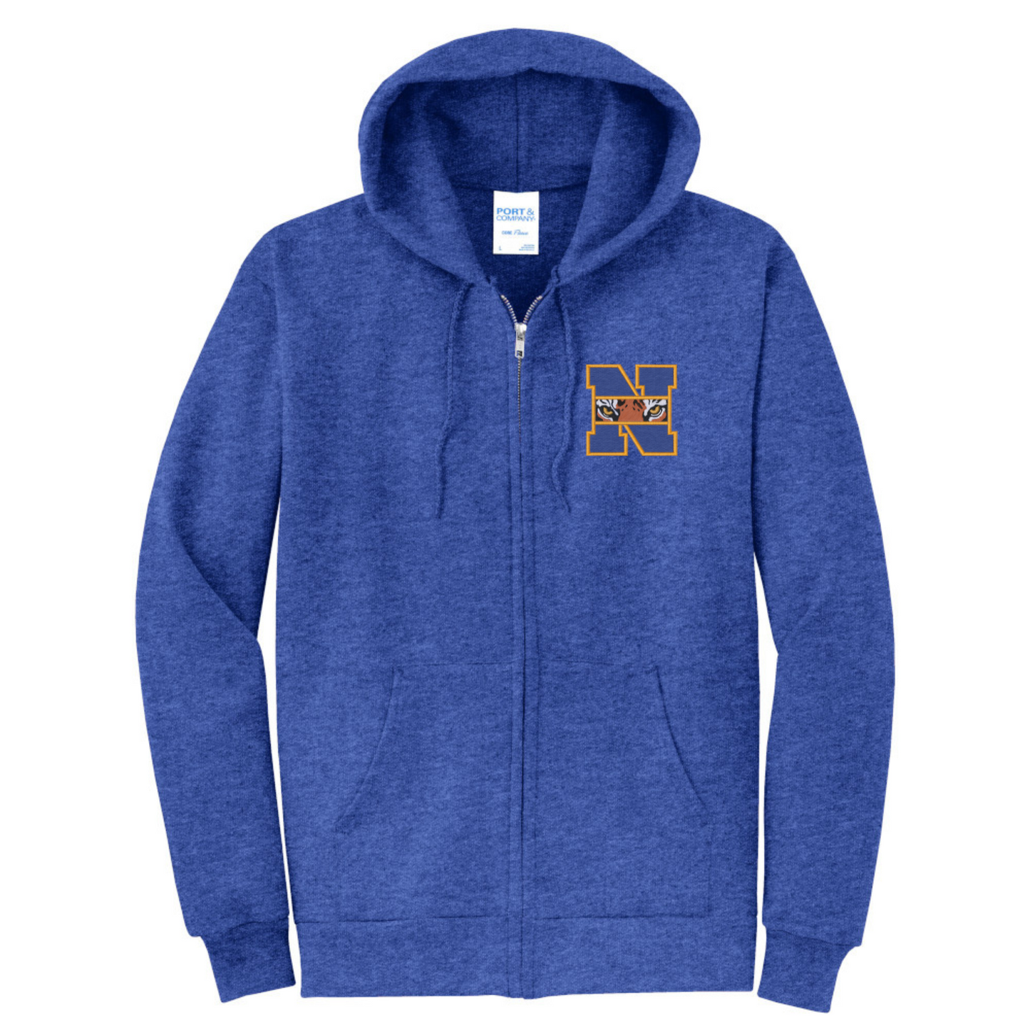 NHS Tiger Eyes Zip Up Hoodie